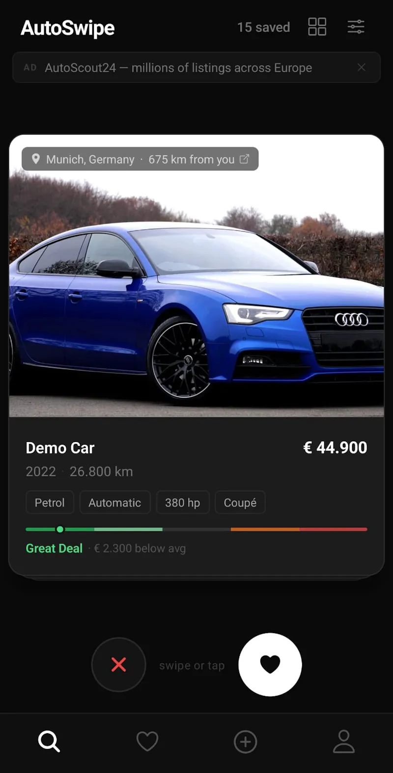 AutoSwiper - Swipe. Like. Drive. screenshot 3