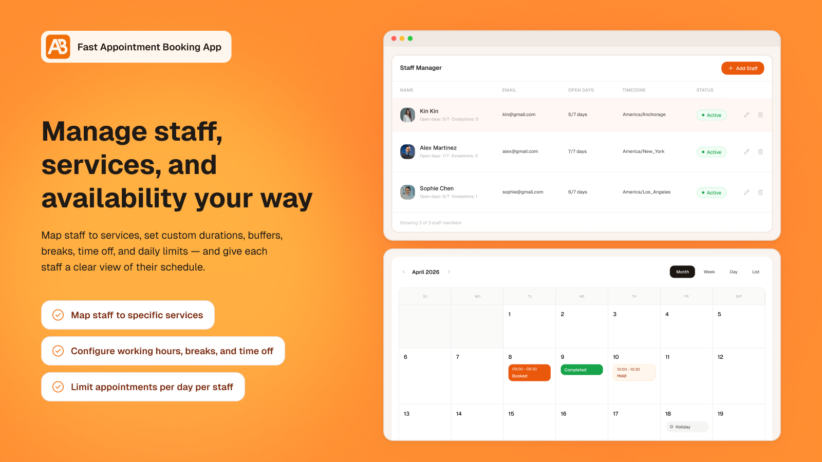 Fast Appointment Booking App gallery image