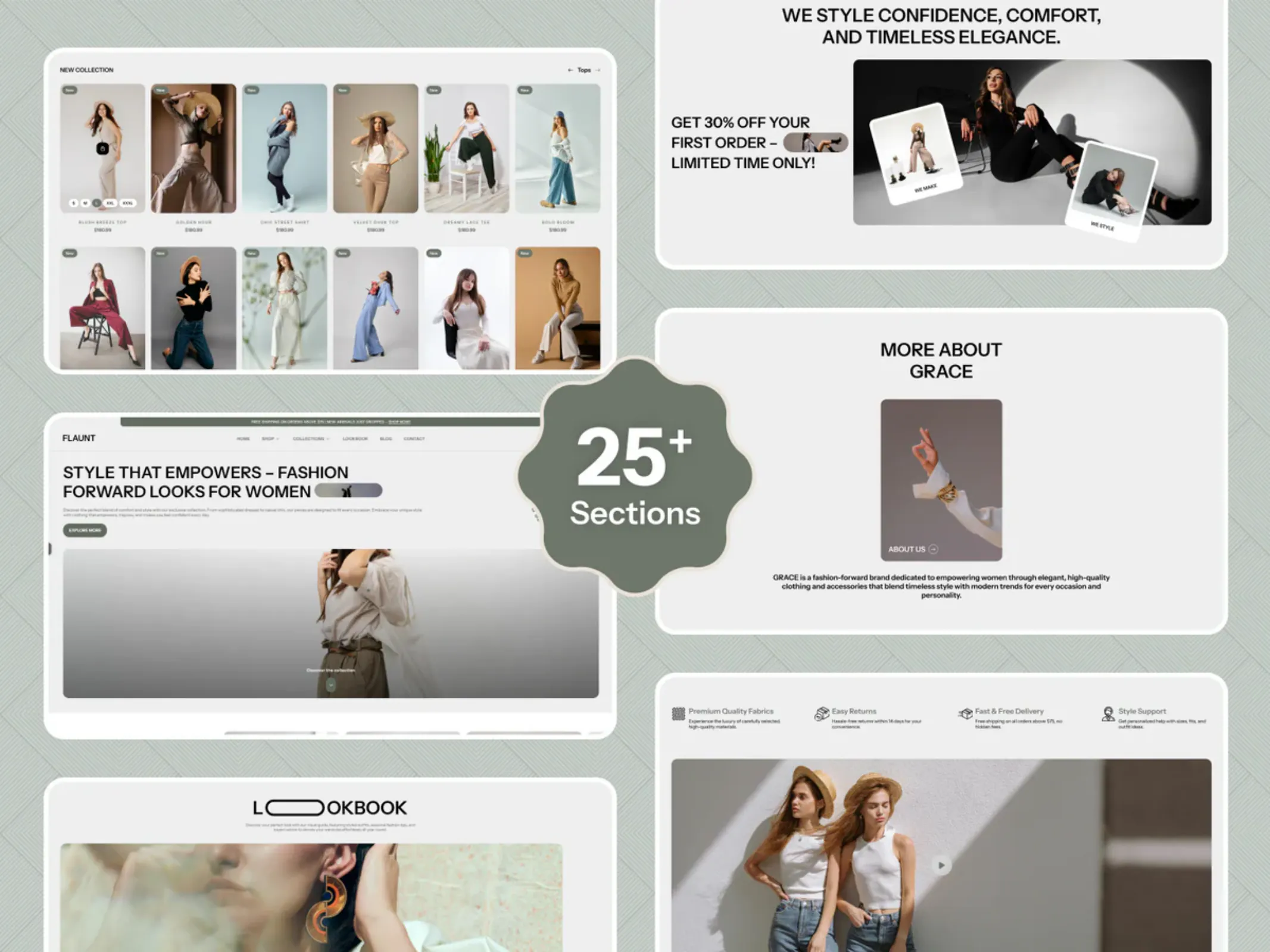 Flaunt Clothing Shopify Theme gallery image