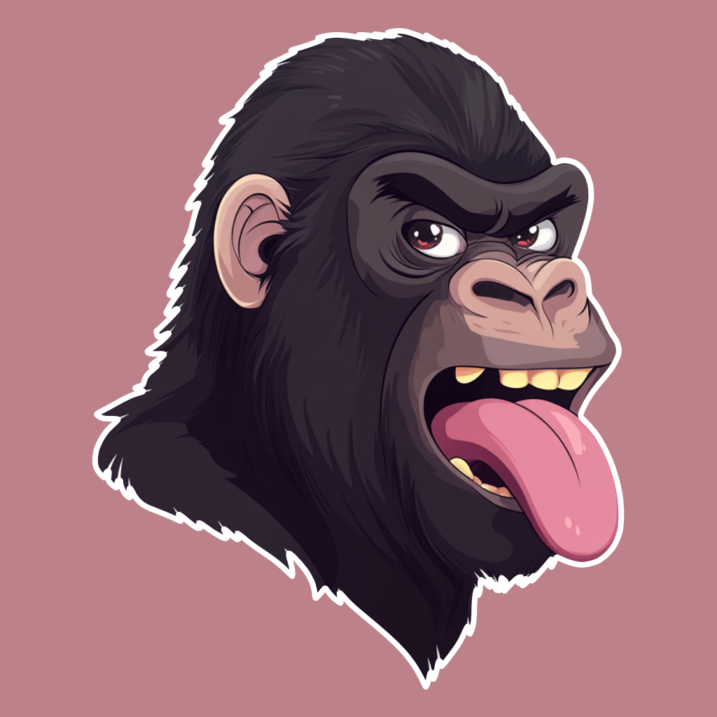 Gorilla -stickers