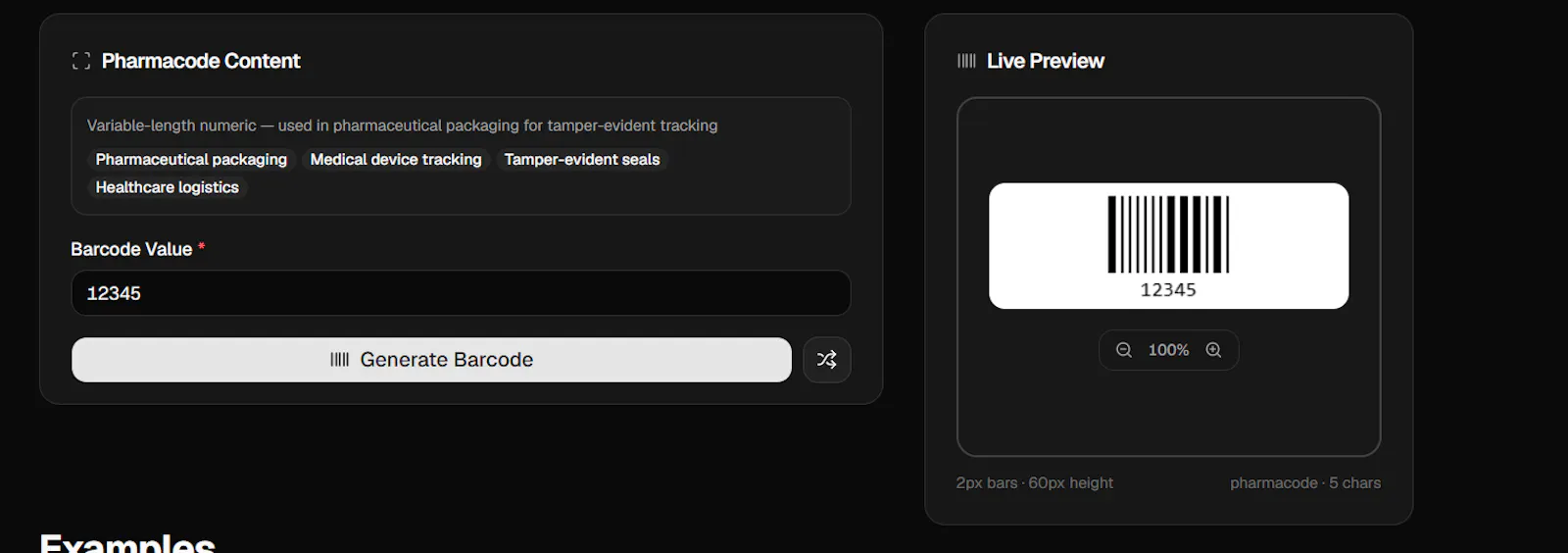 Barcode Generator screenshot 2