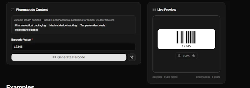 Barcode Generator screenshot 2
