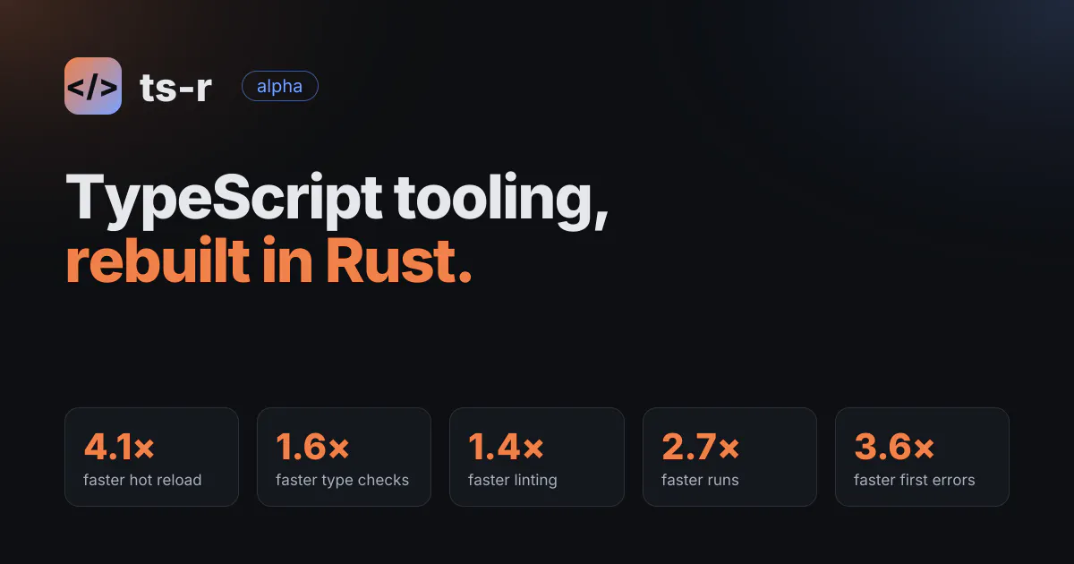 ts-r: A port of TypeScript to Rust gallery image