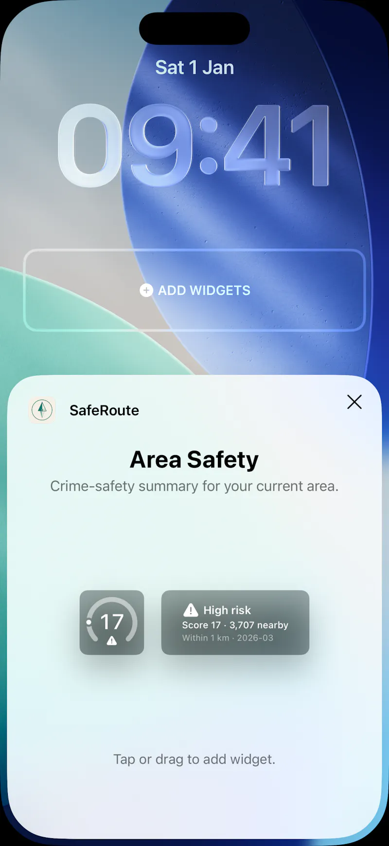 SafeRoute screenshot 10