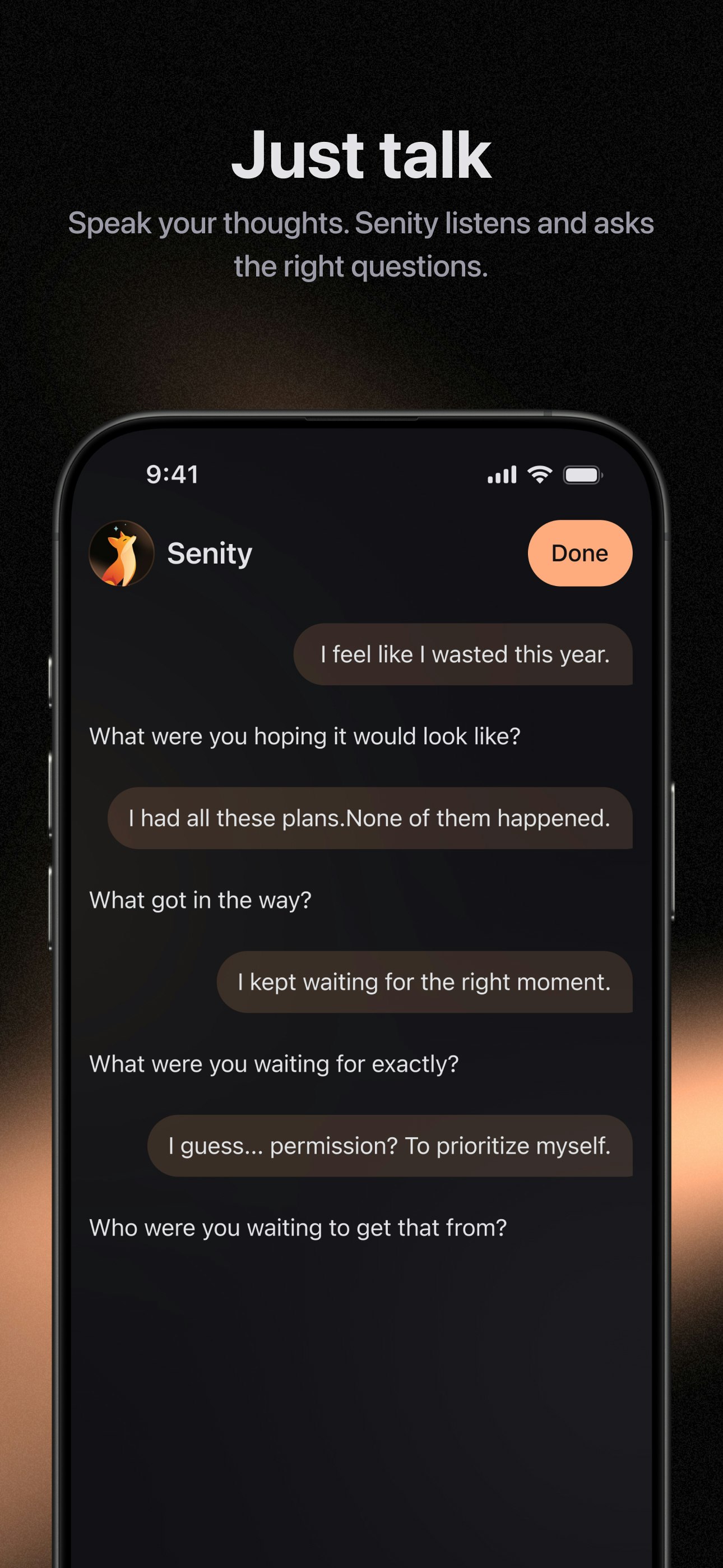 Senity - Screenshot 4 showing product features and functionality