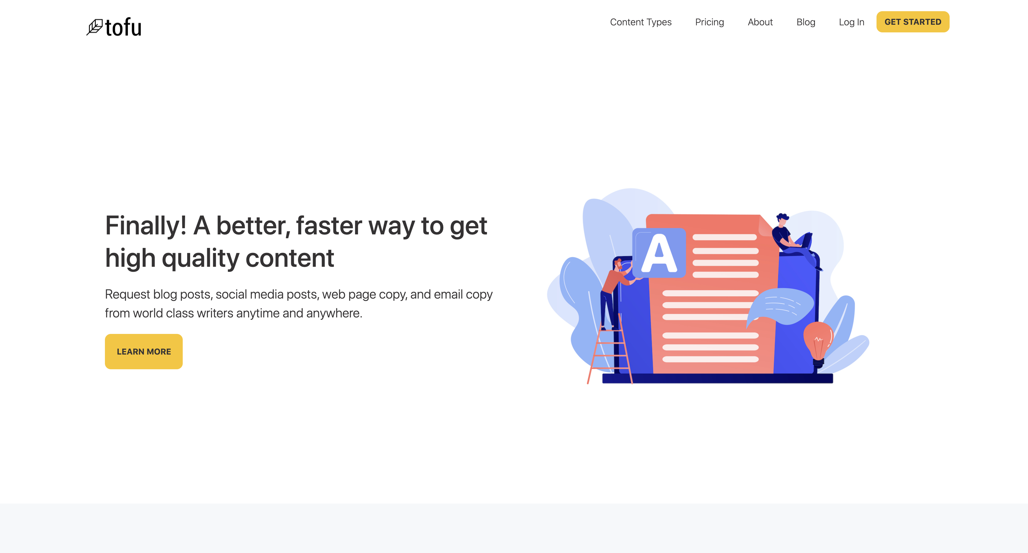 Tofu Content Marketplace gallery image