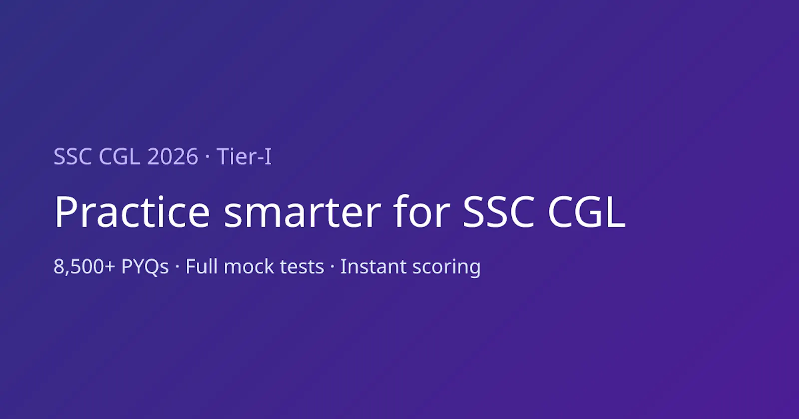SSC CGL Prep screenshot 1