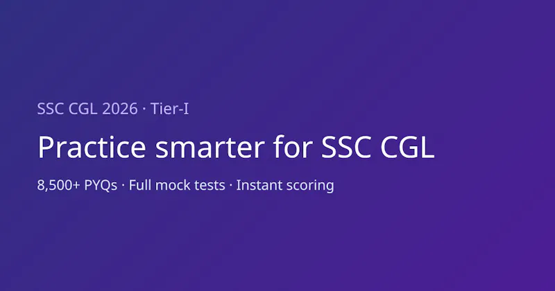 SSC CGL Prep screenshot 1