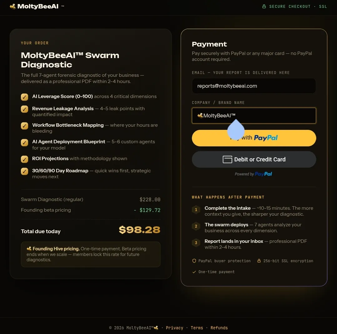 MoltyBeeAI™ 截图 10