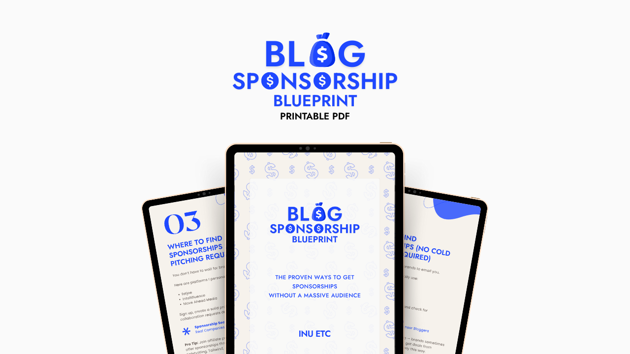 Mídia 6 de Pacote de patrocínio do blog - O sistema completo para ser patrocinado como blogueiro
