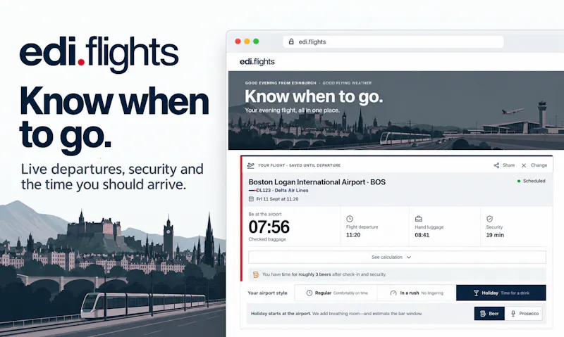 edi.flights screenshot 1
