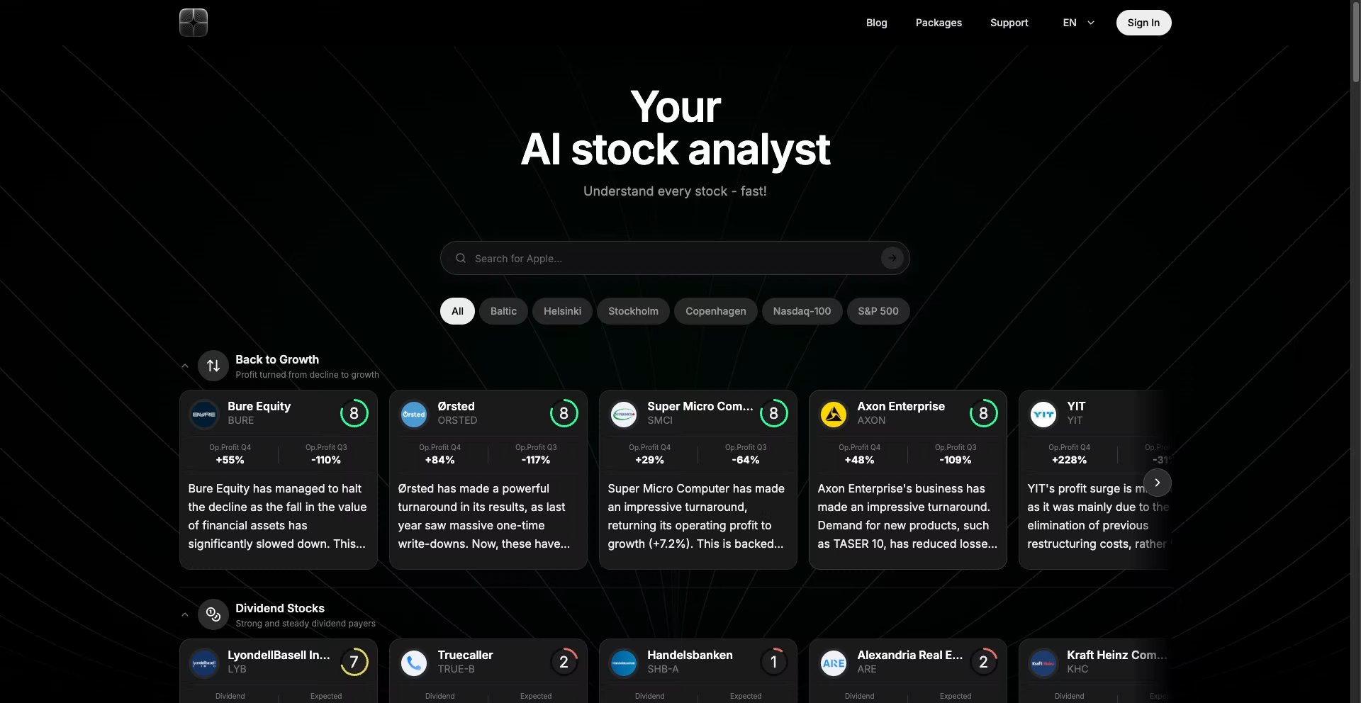 RYTM - Main product screenshot demonstrating key features and user interface