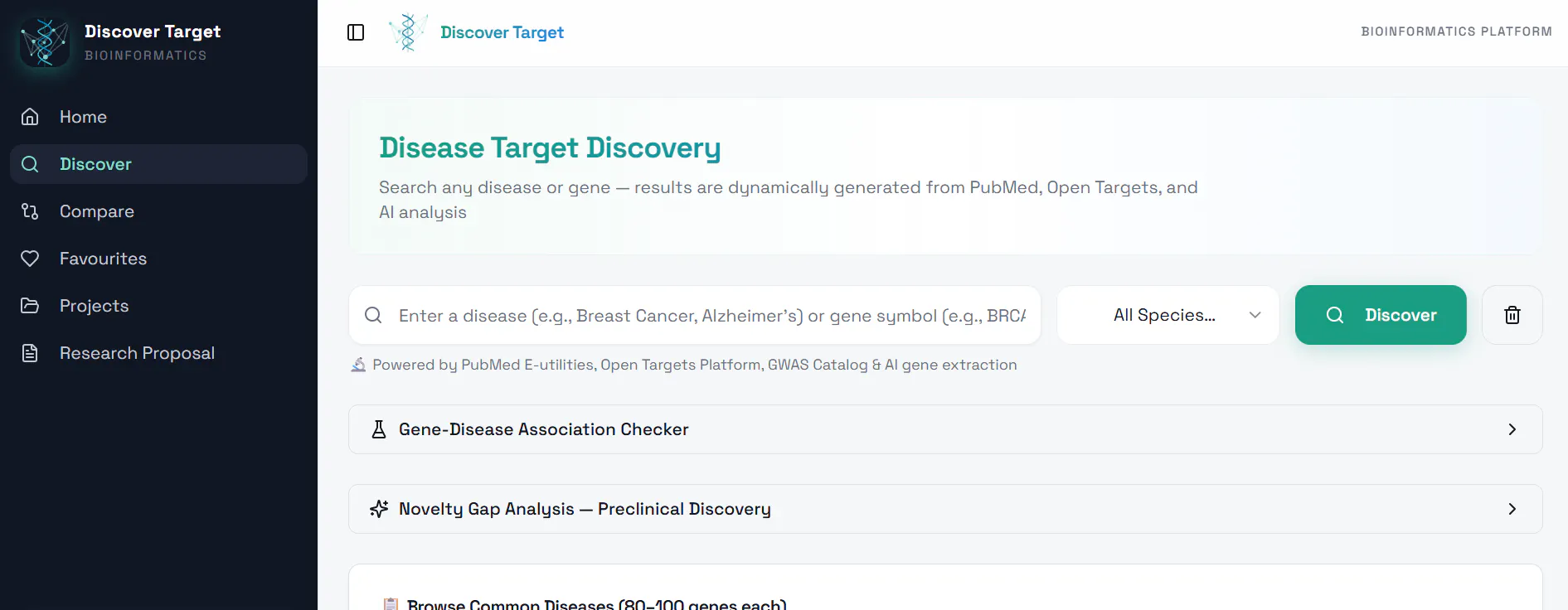 Discover target 제품 배너