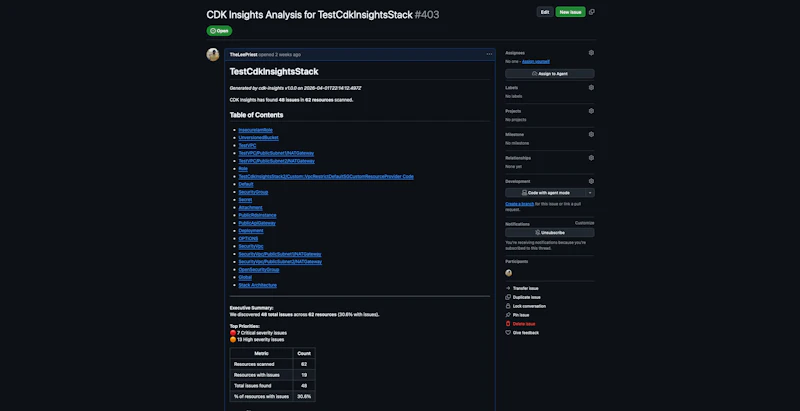 CDK Insights screenshot 4