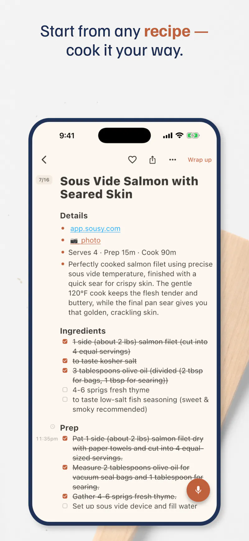 Cookback screenshot 6