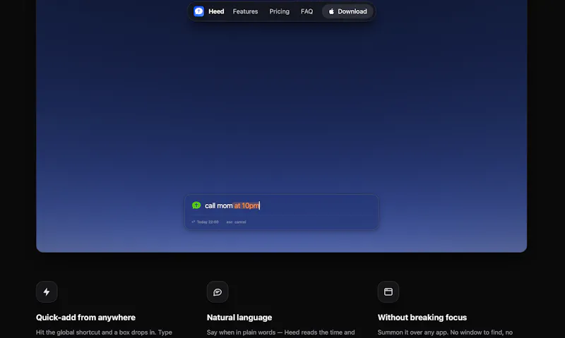 Heed screenshot 4