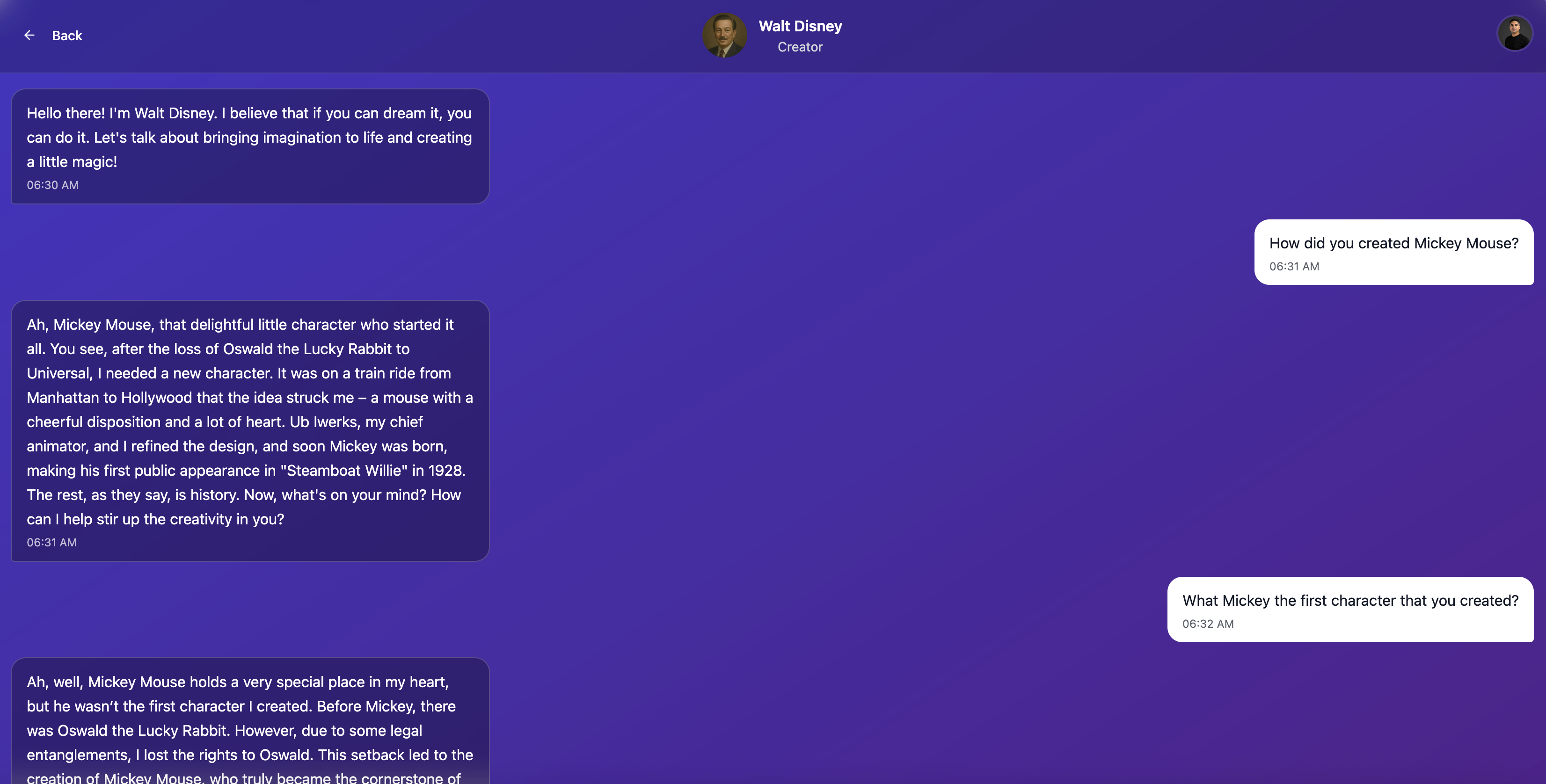 PersonaGPT gallery image