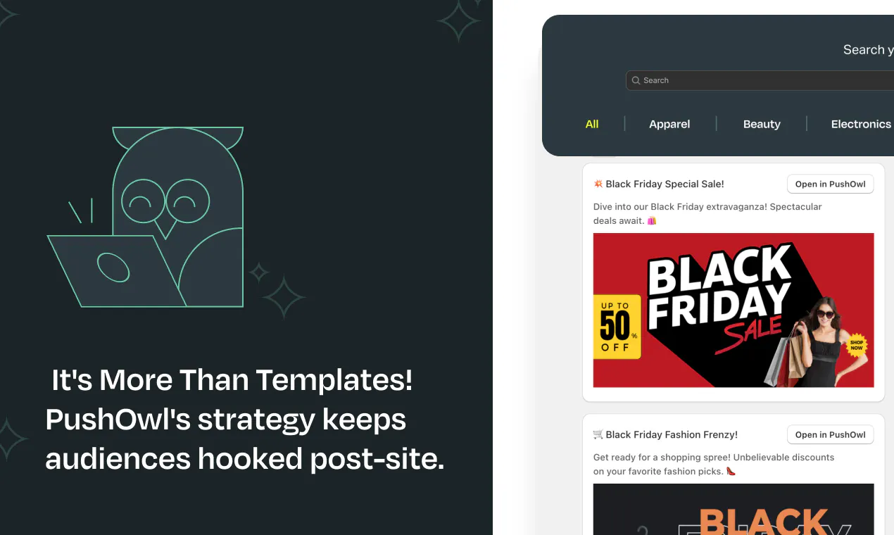 BFCM Templates by PushOwl gallery image