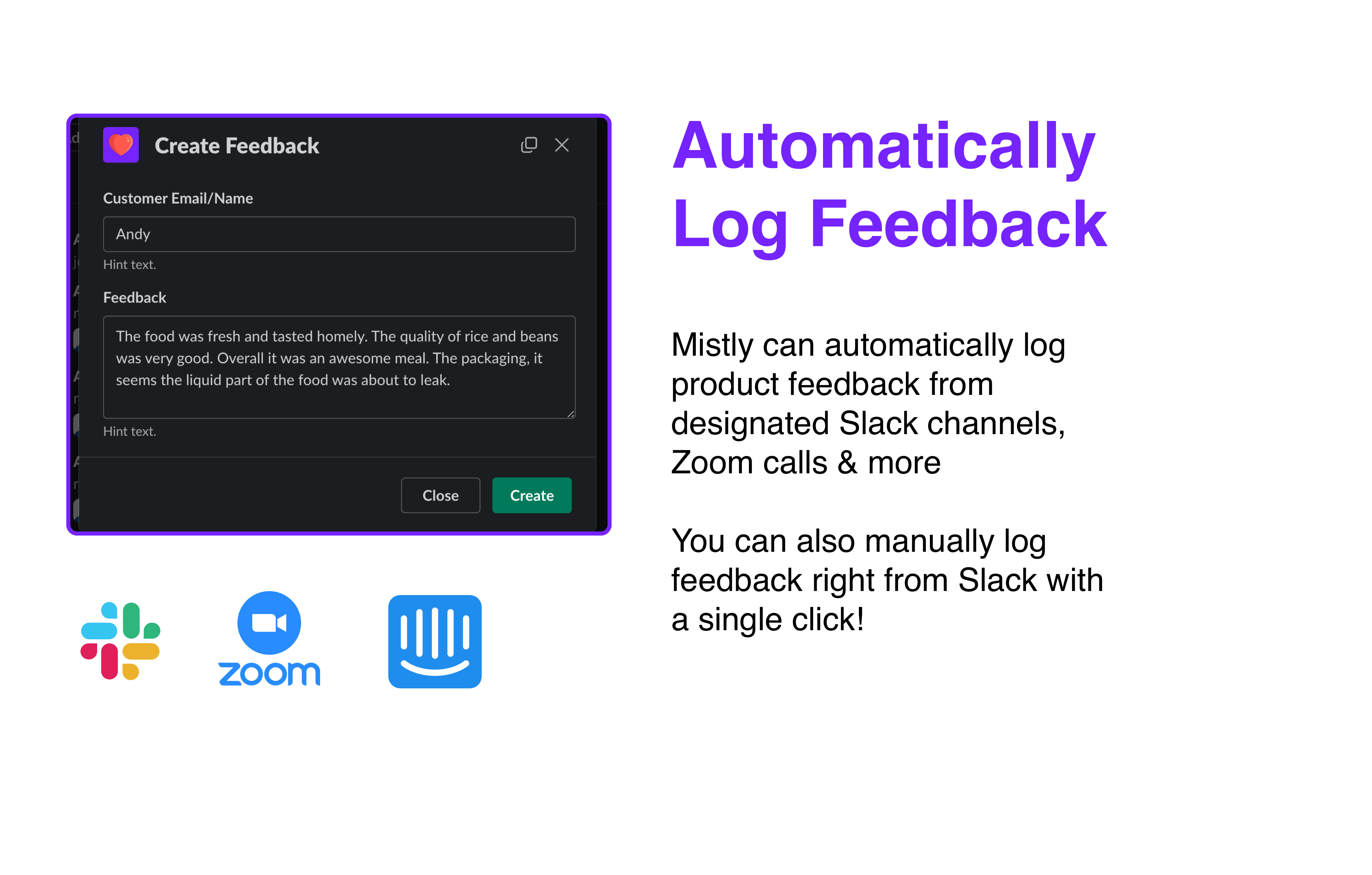 startuptile Mistly-Automatically find log and summarize product feedback