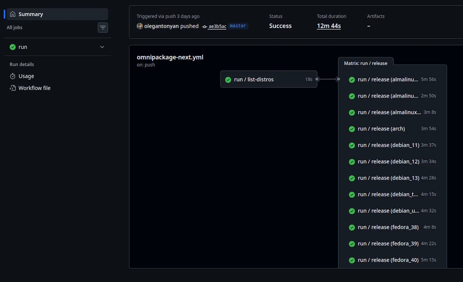 OmniPackage screenshot 3