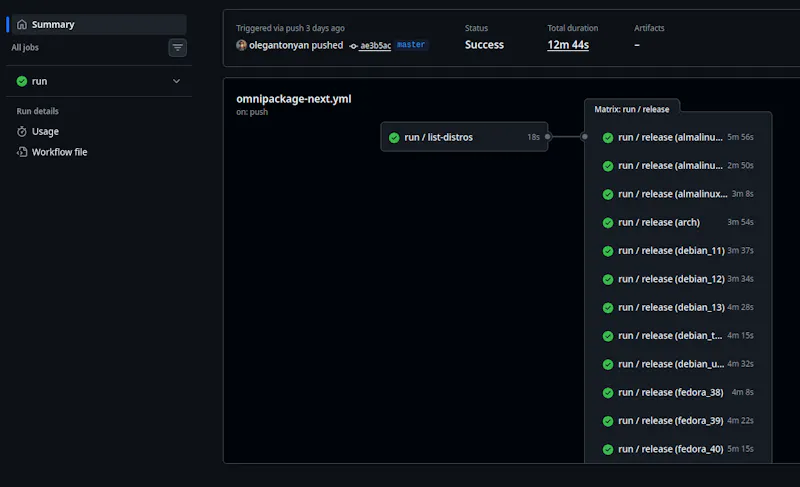 OmniPackage screenshot 3