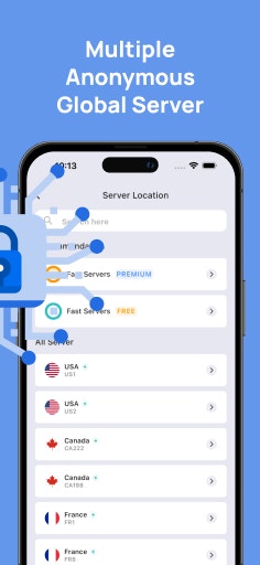 Turbo Secure VPN: Fast Proxy - เพลิดเพลินไปกับการป้องกันความเป็นส่วนตัวและสปายแวร์ในเวลาเดียวกัน media 6