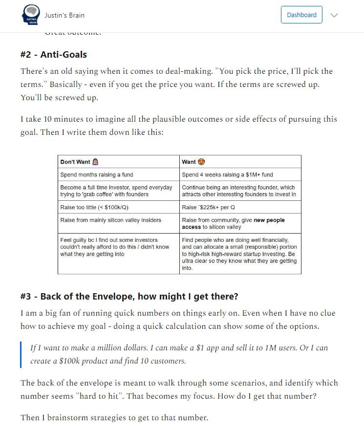 Justin's Brain Newsletter gallery image