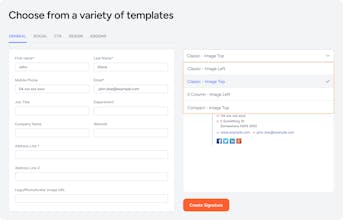Email Signature Generator by Salesmate gallery image