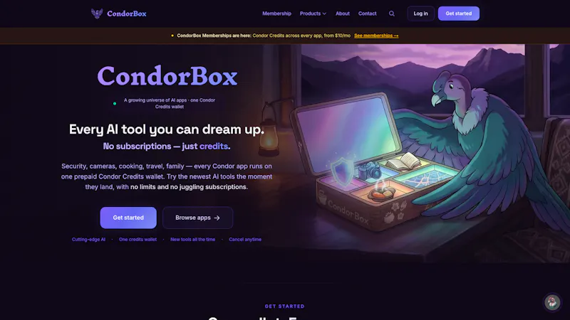 CondorBox screenshot 2