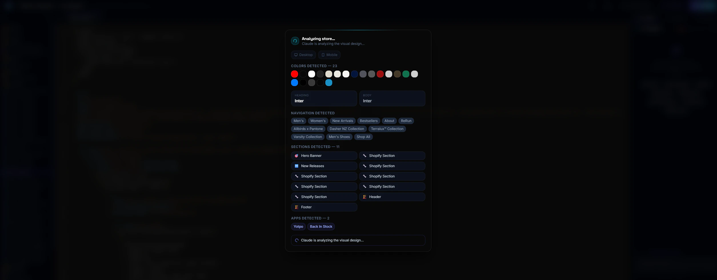 VibeForge - Vibe Code Shopify Themes screenshot 4