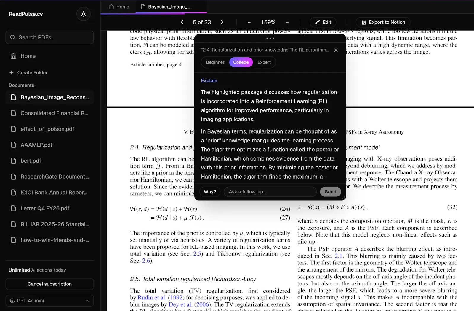 ReadPulse.cv screenshot 9