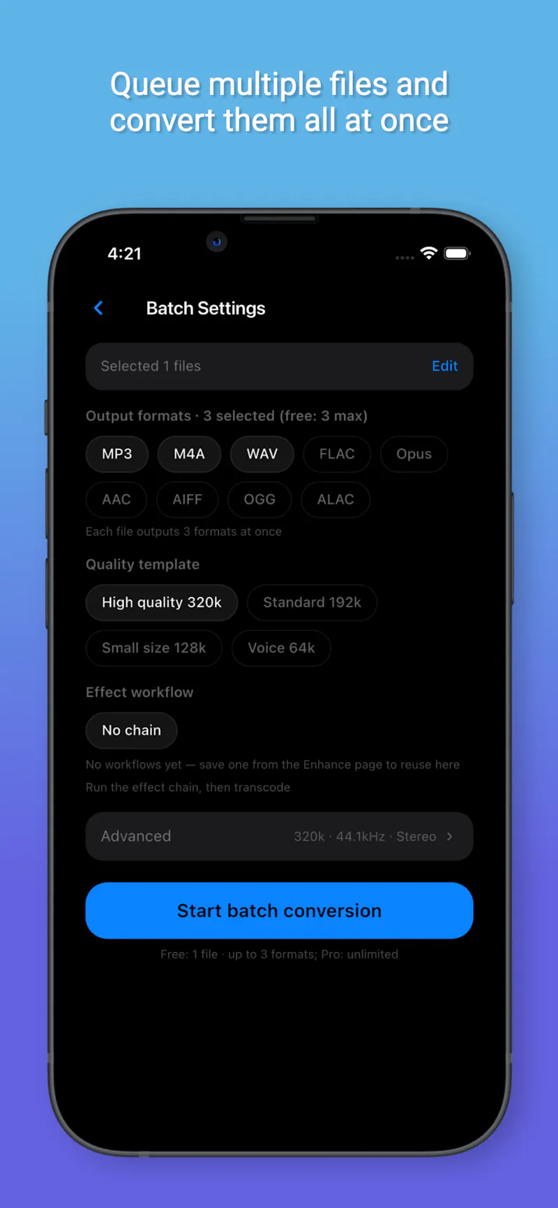 ToneScoop – On-device Video to MP3 screenshot 5