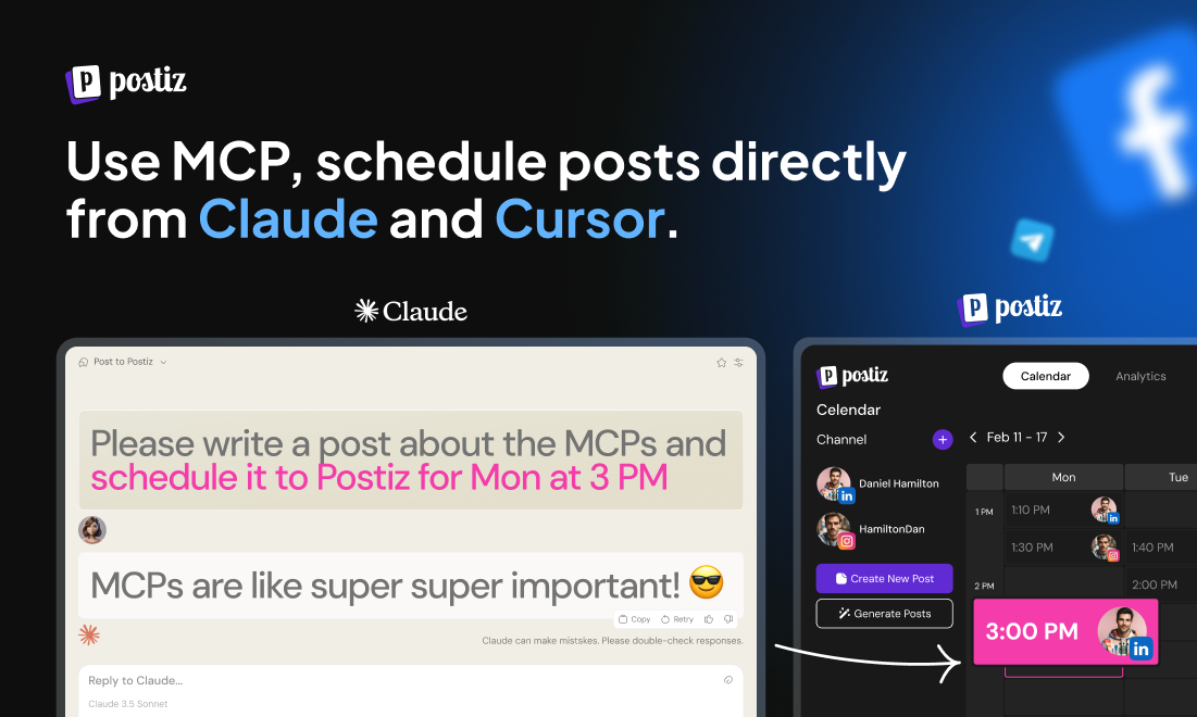 Postiz v2 - Social Media Scheduling with MCP support media 2