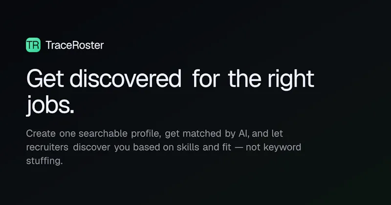 TraceRoster screenshot 1