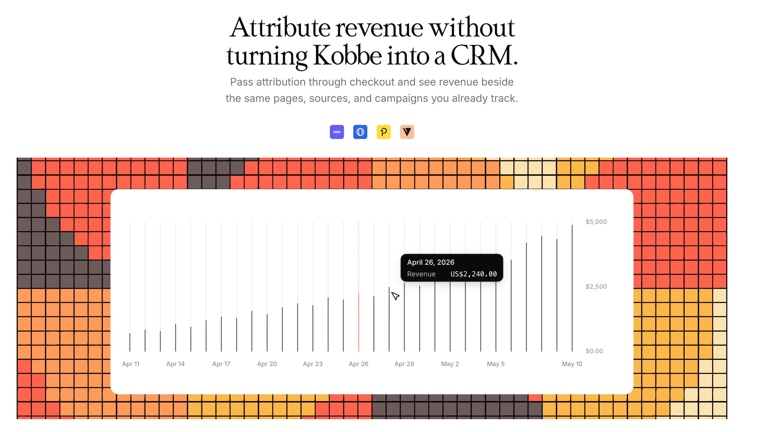 startuptile Kobbe-Privacy-friendly web analytics with traffic and revenue.