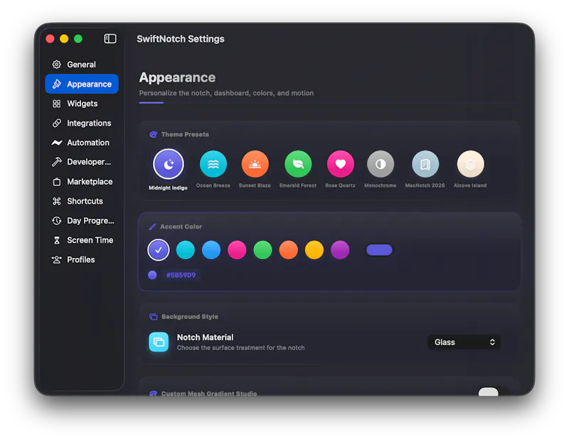 SwiftNotch screenshot 24