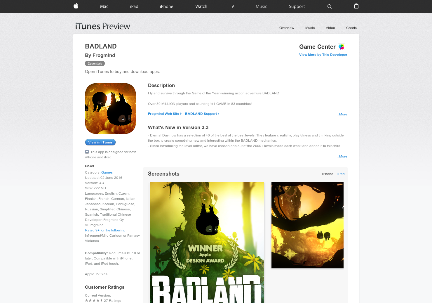 BADLAND 
