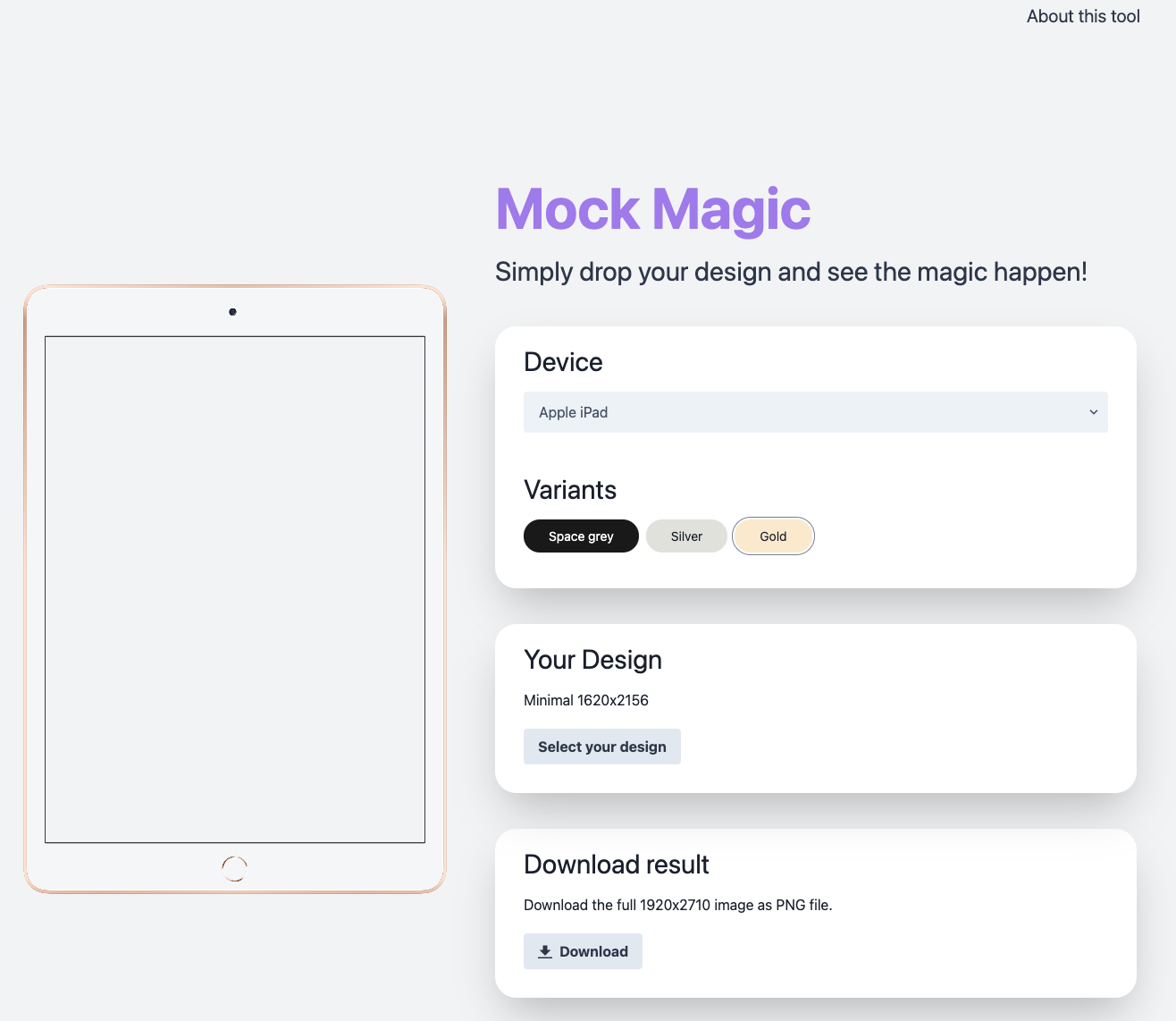 Download Mockmagic A Simple Free Mockup Generator Product Hunt