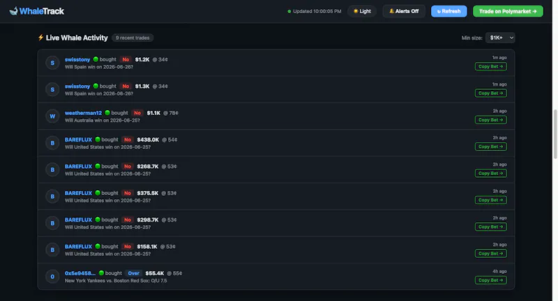 WhaleTrack screenshot 3