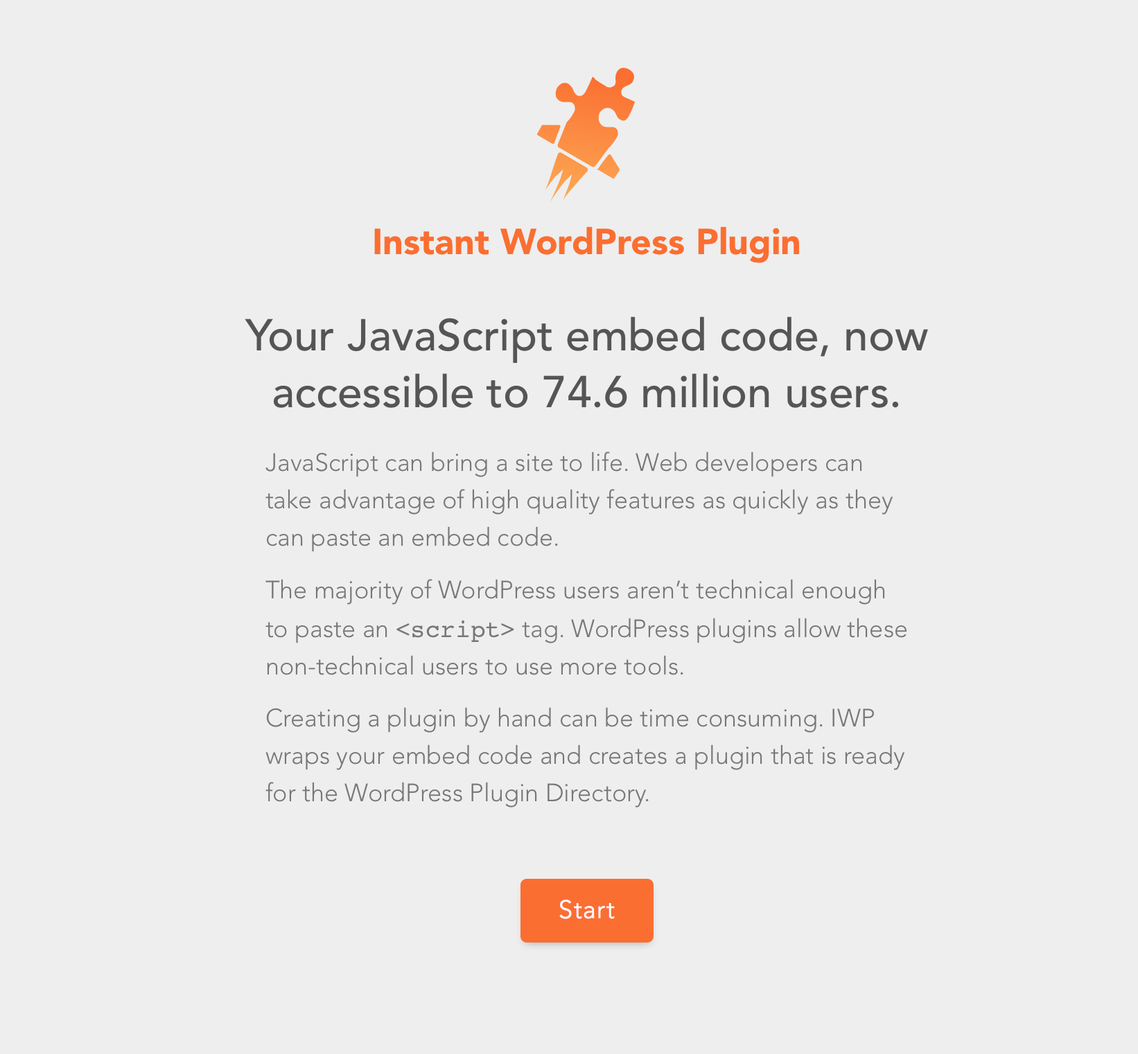 Instant WordPress Plugin gallery image