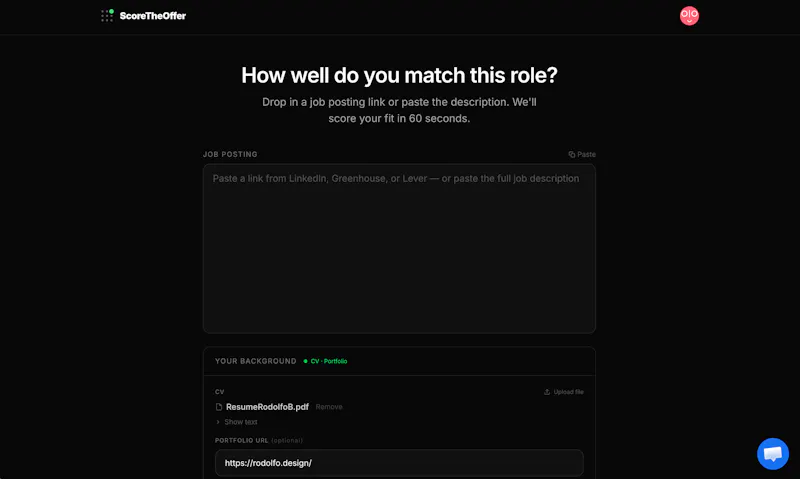 ScoreTheOffer screenshot 2