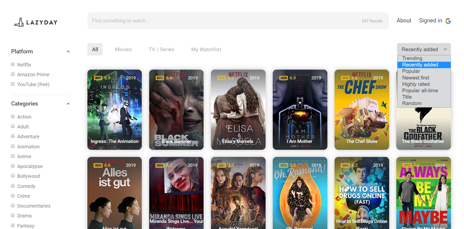 LazyDay gallery image