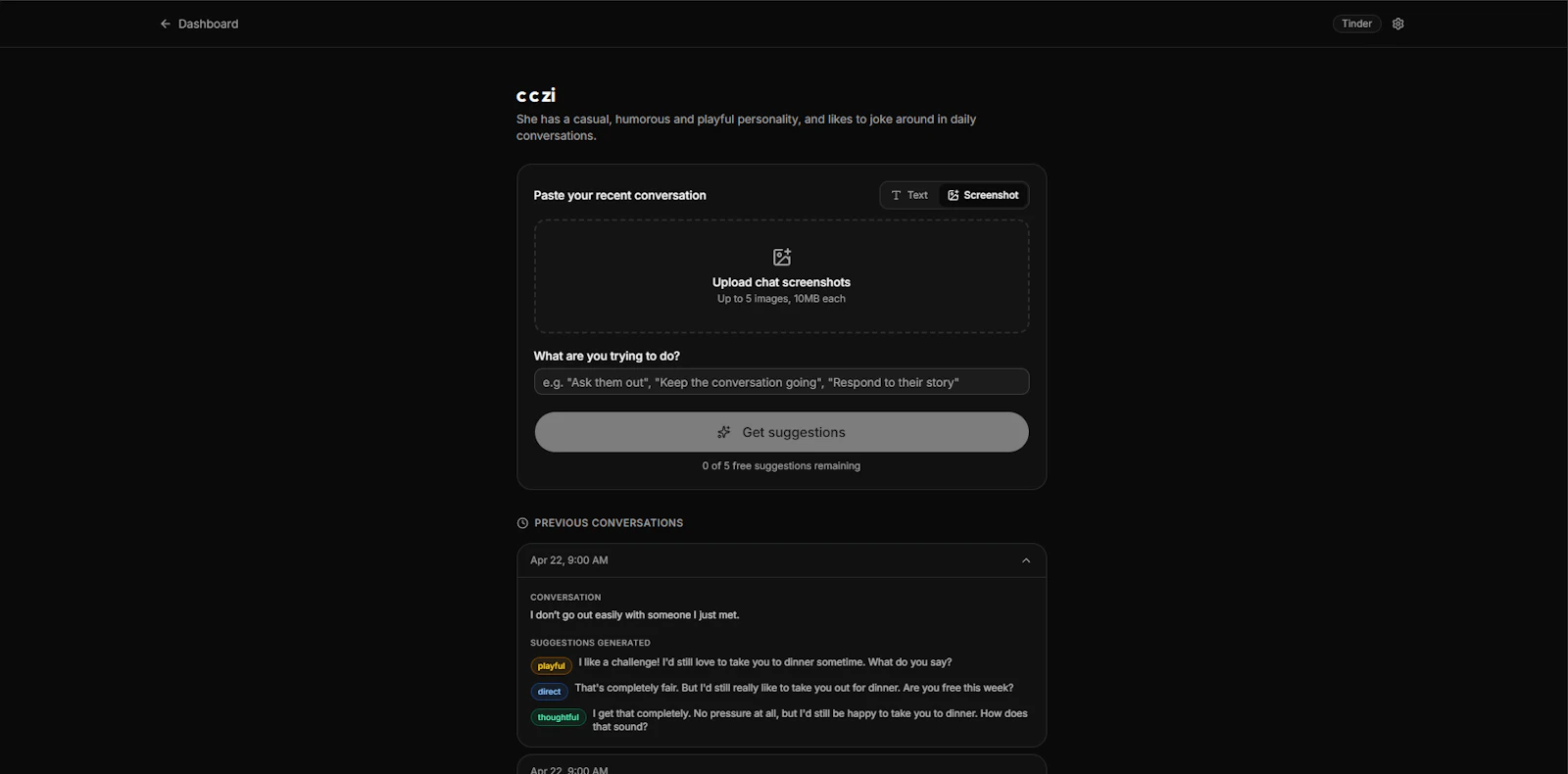 Cueple screenshot 4