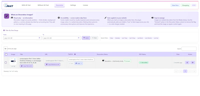 Image Alt Text Pro screenshot 6