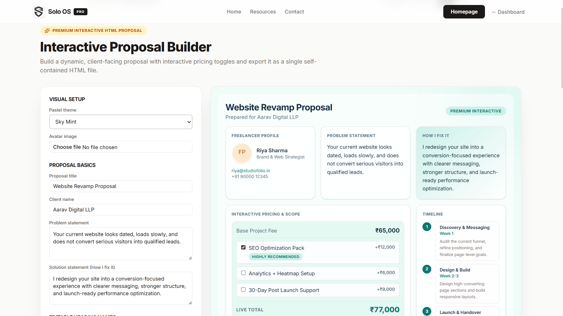 Solo OS gallery image