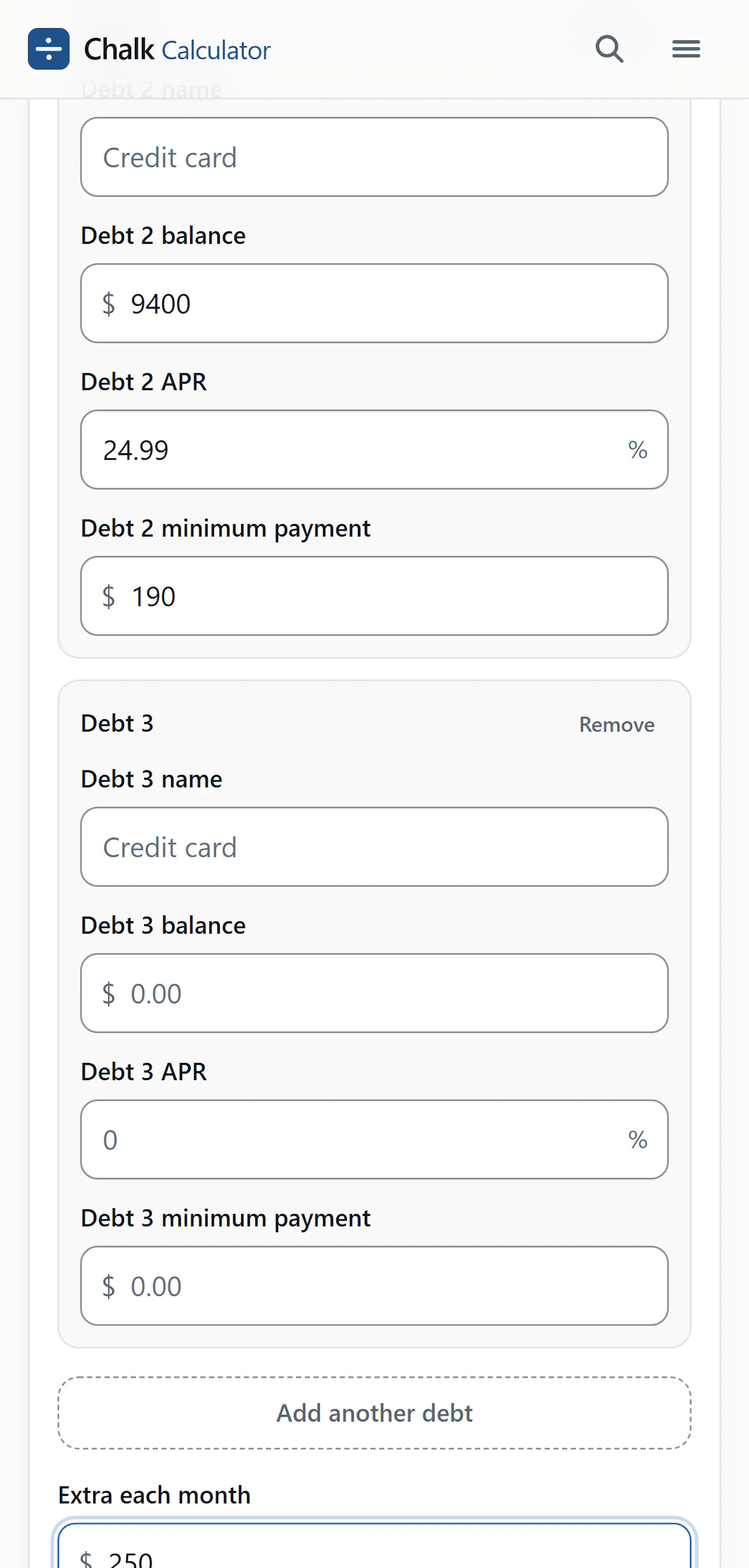 Chalk Calculator screenshot 4