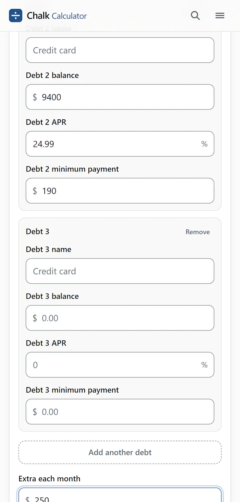 Chalk Calculator screenshot 4