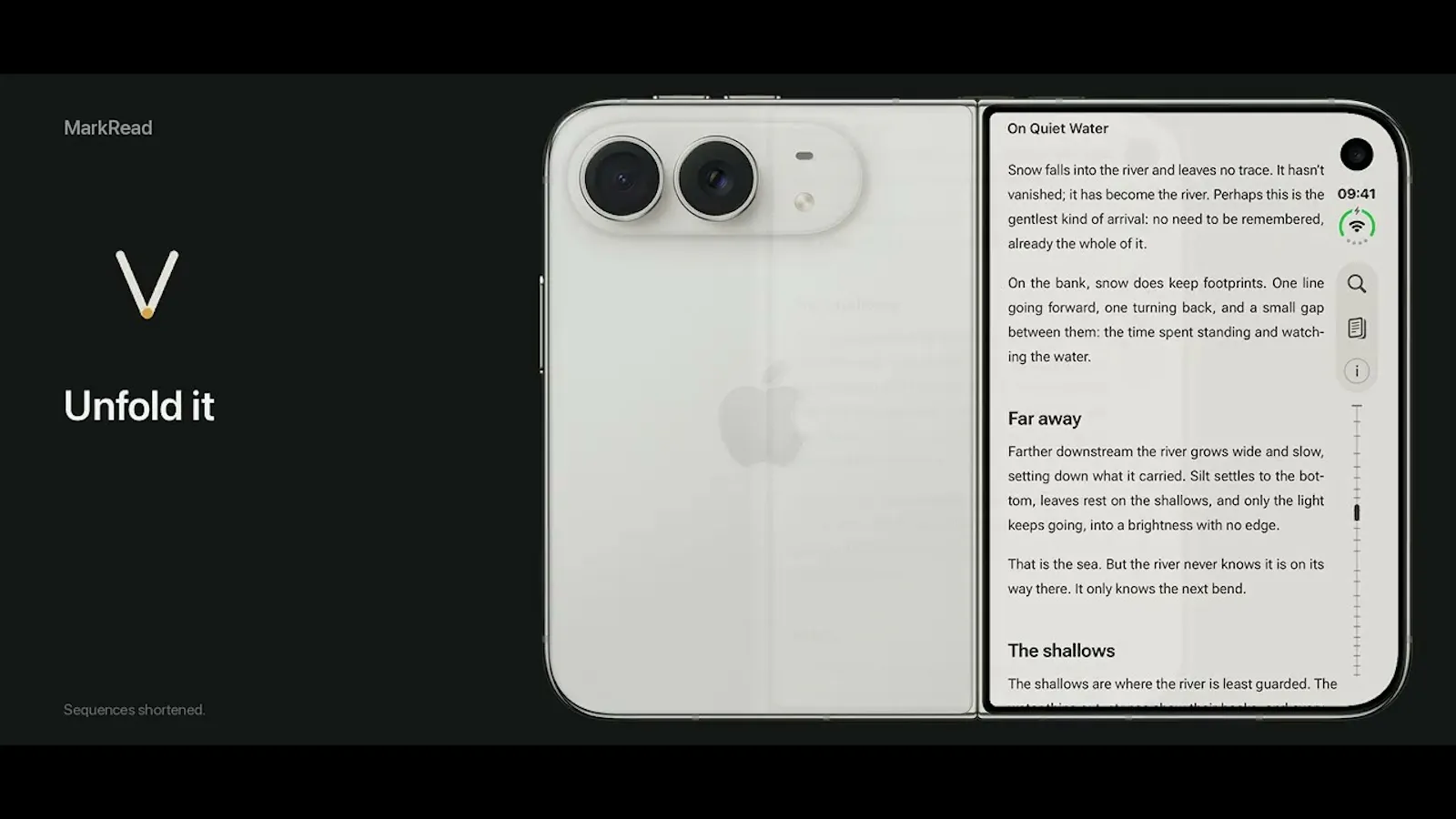 MarkRead – Markdown Reader screenshot 1 (video preview)