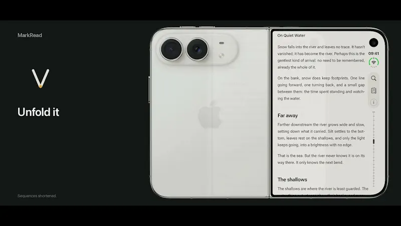 MarkRead – Markdown Reader screenshot 1 (video preview)