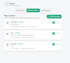 ZFocus – Pomodoro & Focus Zones gallery image